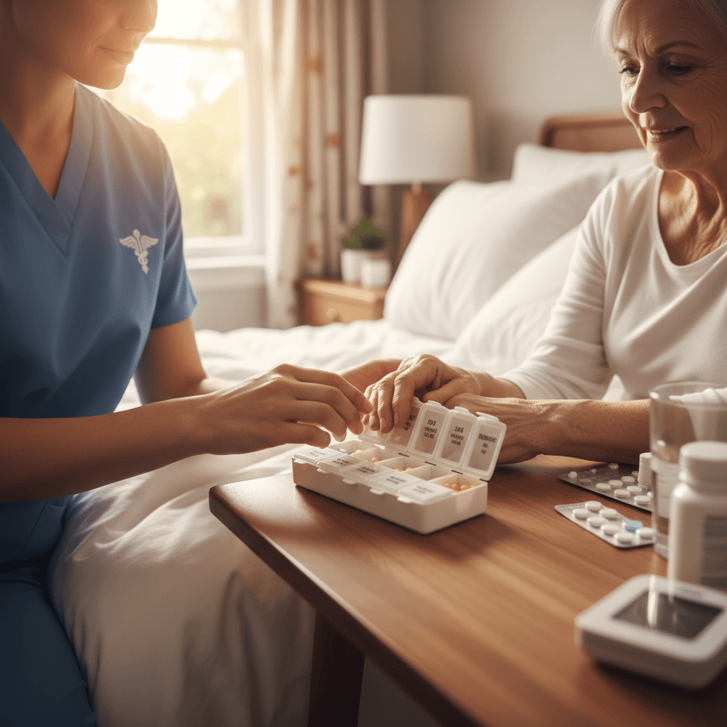 Professional nursing care at EKIS